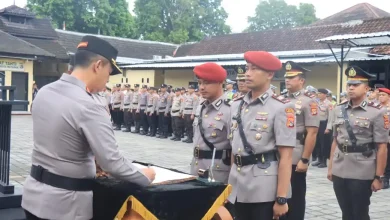 Sertijab Kasat Reskrim Polresta Mataram