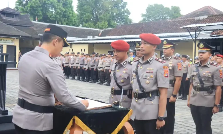 Sertijab Kasat Reskrim Polresta Mataram