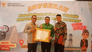 Pemkab Sumbawa Raih Predikat Badan Publik Informatif NTB