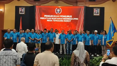 Pengurus PWI NTB 2025-2030 Resmi Dilantik