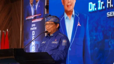 Sekjen DPP Partai Demokrat Herman Khaeron Rakerda NTB