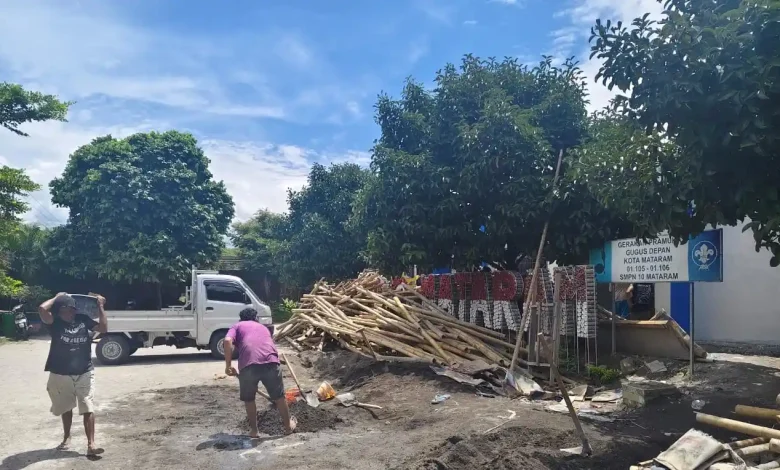 Proyek DAK Sekolah SMPN 10 Mataram