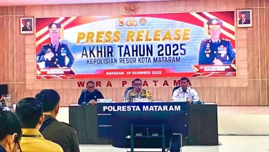 Kapolresta Mataram Kombes Pol Hendro Purwoko