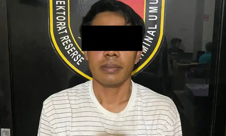 Polres Lobar Amankan Pria Spesialis Pencuri Motor