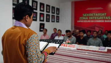 12 Napi Lapas Lombok Barat Diusulkan Terima Remisi Natal 2025