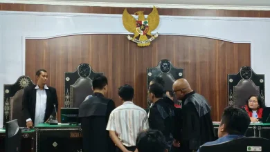 Suasana persidangan kasus kematian Brigadir Nurhadi