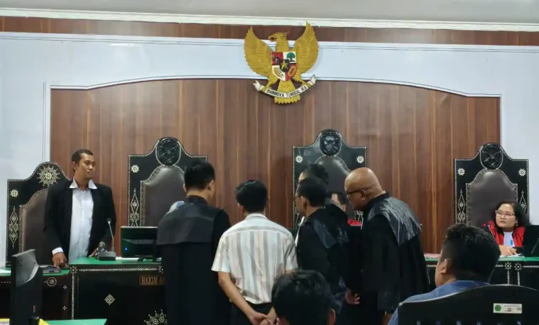 Suasana persidangan kasus kematian Brigadir Nurhadi