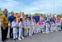 Atlet Taekwondo Sumbawa Borong 67 Medali di Kejurnas Gubernur NTB Cup 1