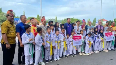Atlet Taekwondo Sumbawa Borong 67 Medali di Kejurnas Gubernur NTB Cup 1
