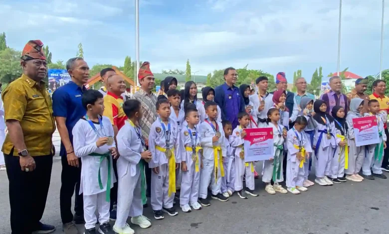Atlet Taekwondo Sumbawa Borong 67 Medali di Kejurnas Gubernur NTB Cup 1