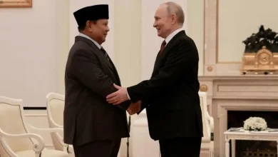Pertemuan Prabowo dan Putin di Moskow Rusia