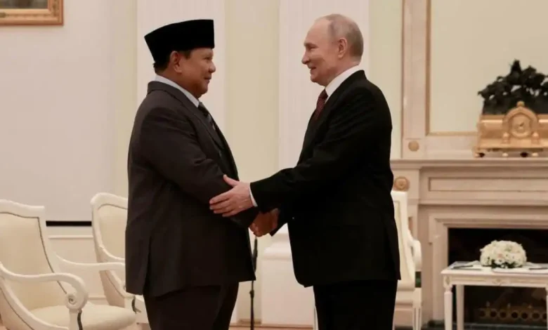 Pertemuan Prabowo dan Putin di Moskow Rusia