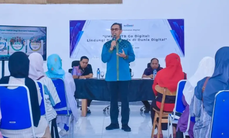 Kepala Dinas Kominfotik NTB Yusron Hadi Pelaku UMKM