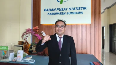 Kepala BPS Kabupaten Sumbawa Yudi Wahyudin Inflasi