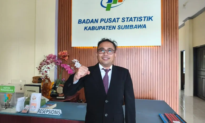Kepala BPS Kabupaten Sumbawa Yudi Wahyudin Inflasi