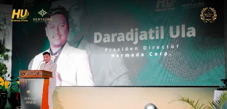 Presiden Direktur Hertagro Corp Daradjatil Ula