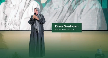 Komsisaris Hermada Corp Dien Syahwan