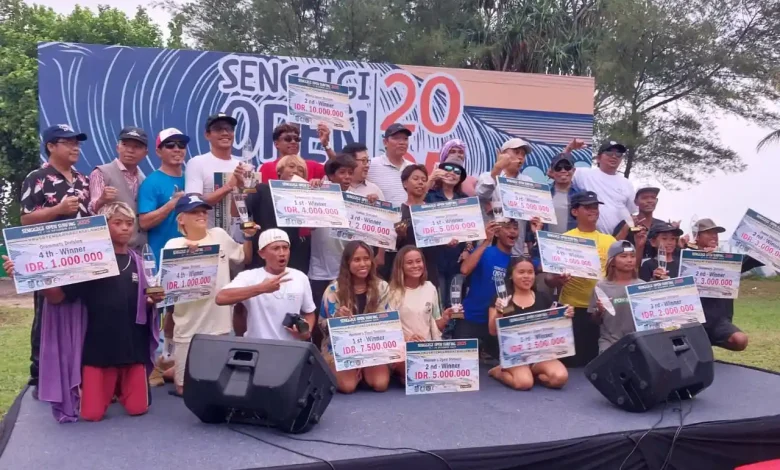 Pemenang Senggigi Open Surfing 2025