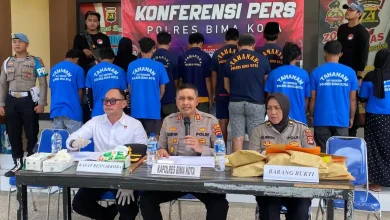 Operasi Antik Rinjani 2025 Polres Bima Kota