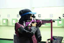 Petembak Indonesia Dewi Laila Raih Dua Emas SEA Games 2025 saat Hamil Empat Bulan