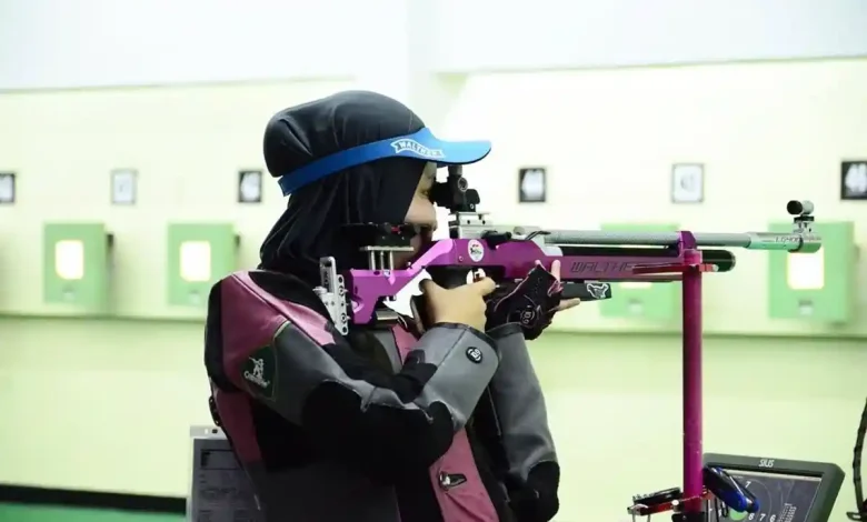 Petembak Indonesia Dewi Laila Raih Dua Emas SEA Games 2025 saat Hamil Empat Bulan