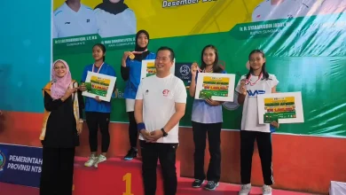 Gubernur Iqbal Resmi Tutup Kejuaraan Bulu Bangkis Pelajar se-NTB 2025