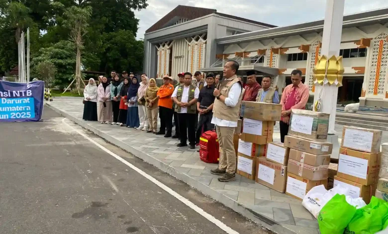 Gubernur Iqbal Lepas 32 Relawan ke Aceh