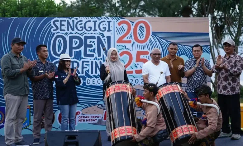 Pembukaan Senggigi Open Surfing 2025