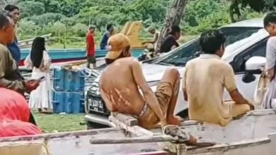 Polres Lombok Tengah Kembali Amankan Delapan Warga Diduga Penambang Ilegal