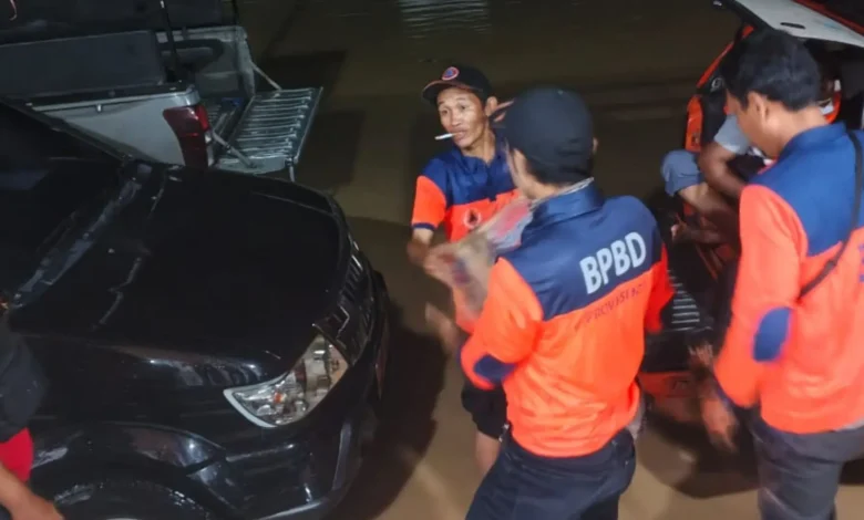BPBD NTB Banjir Lombok Barat Lombok Tengah