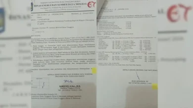 Beredar Surat Dinas ESDM NTB Minta Honor ke AMNT untuk Tinjau Tambang Ilegal 