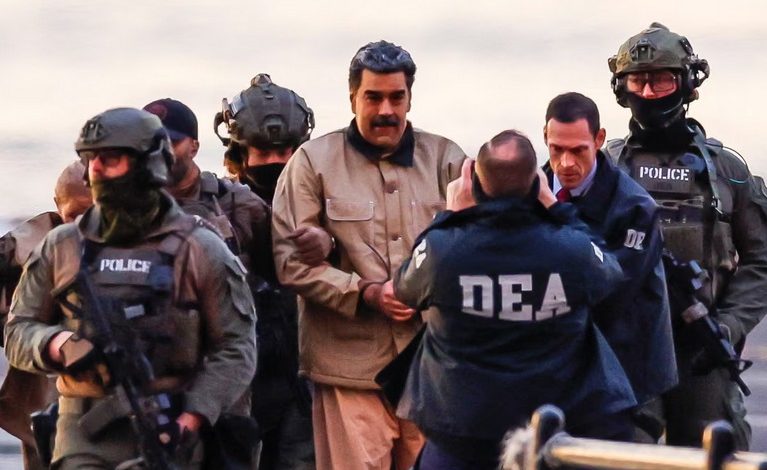 Presiden Venezuela, Nicolás Maduro tiba di Heliport Downtown Manhattan, New York, Senin, 5 Januari 2026.