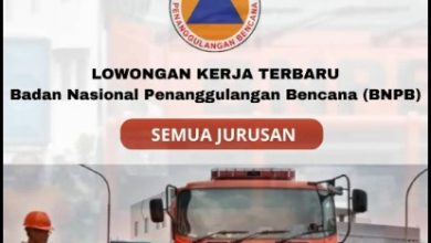 Poster Palsu berisi lowongan kerja BNPB 2026.