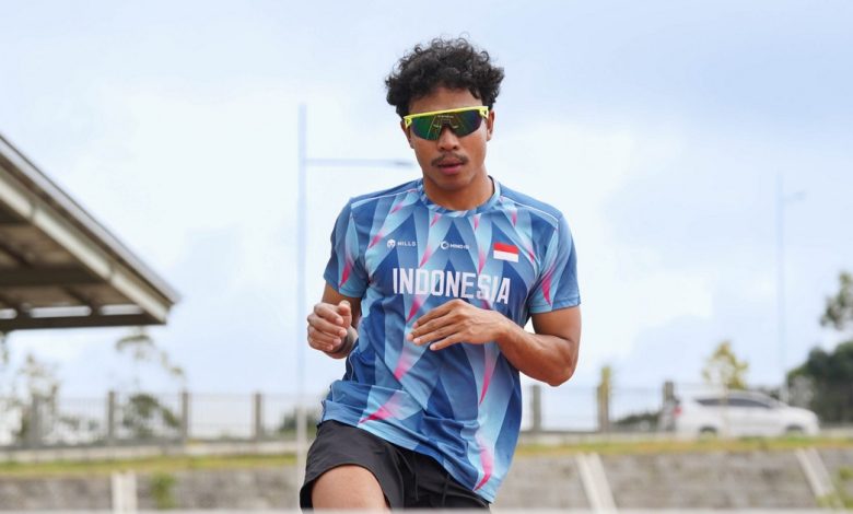 Pelari terbaik Indonesia 2025, Lalu Muhammad Zohri.