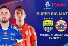 Persib Bandung melawan Persija Jakarta akan berlangsung pada Minggu, 11 Januari 2026.