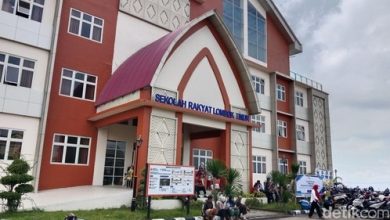 Gedung Sekolah Rakyat di Lombok Timur.