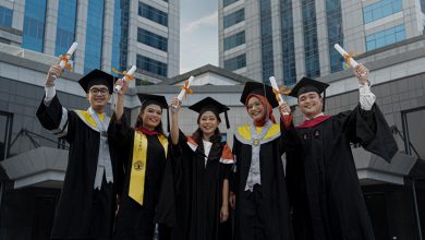 Ilustrasi wisudawan penerima beasiswa LPDP.