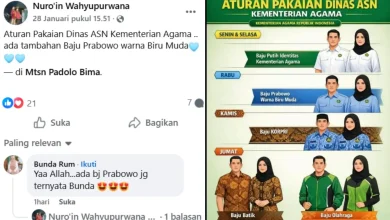 Aturan Seragam ASN Kemenag Wajib Pakai Baju Biru Muda Prabowo