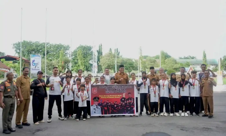 Atlet Silat Sumbawa Raih Juara Umum Nasional