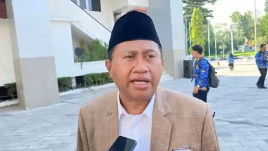 Kepala Dinas Kelautan dan Perikanan Provinsi NTB Muslim Kampung Nelayan Merah Putih