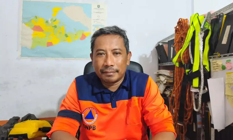 Kepala Bidang Kedaruratan dan Logistik BPBD Kabupaten Sumbawa Rusdianto