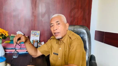 Kepala Pelaksana BPBD Kabupaten Lombok Tengah Ridwan Ma’ruf Jembatan Ambruk