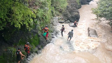Upaya Pencarian Warga Serage Hilang di Sungai