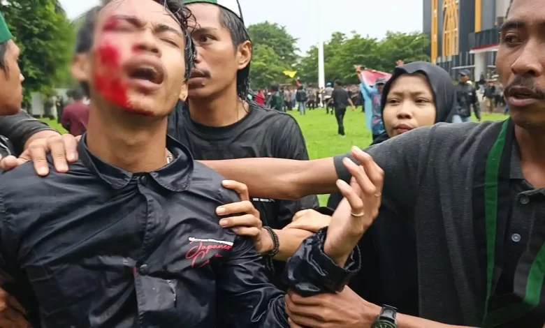 Demo Pengambilalihan Sunrise Land Lombok Jilid II Berakhir Ricuh