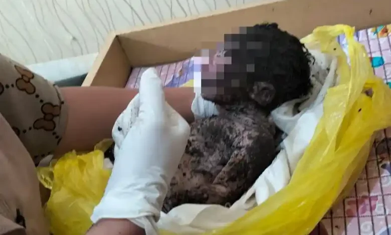 Jasad Bayi Laki-laki Ditemukan Tergeletak di Kali Koak Lotim