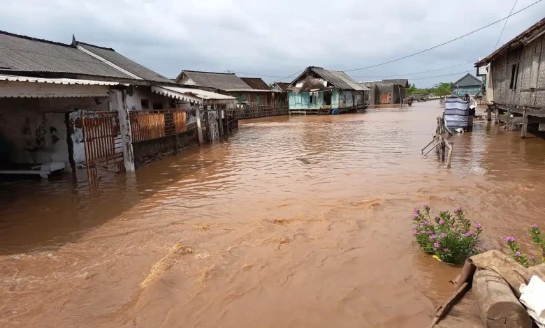 Banjir di Labuhan Bontong Tarano Sumbawa
