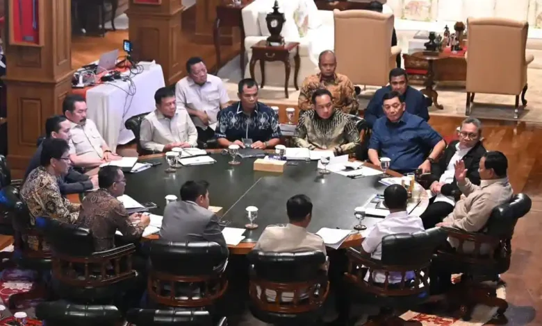 Presiden Prabowo Kumpulkan Sejumlah Menteri di Hambalang