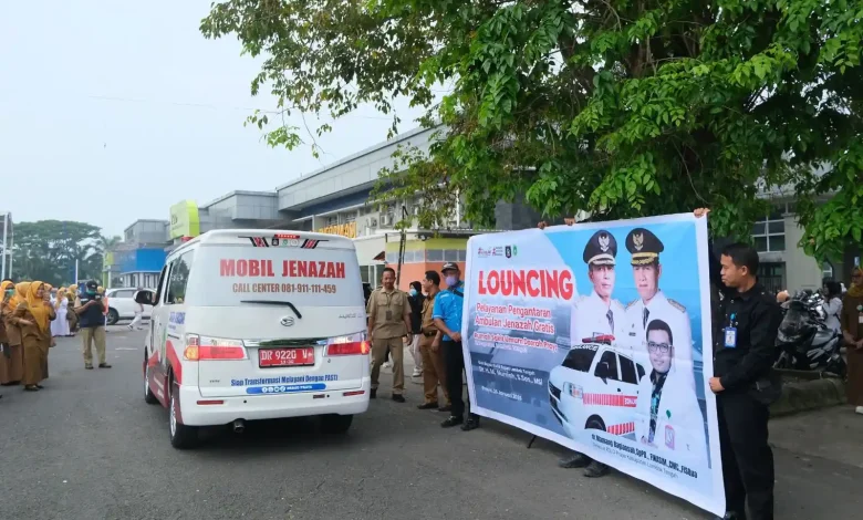 Peluncuran Layanan Ambulans Jenazah Gratis RSUD Praya