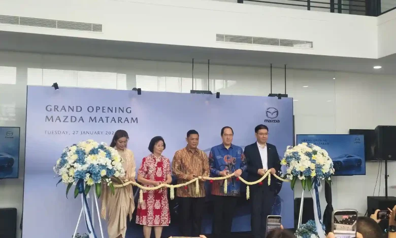 Grand opening dealer pertama Mazda di Kota Mataram NTB