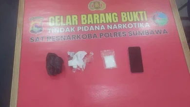 Kurir Sabu asal KSB Ditangkap 